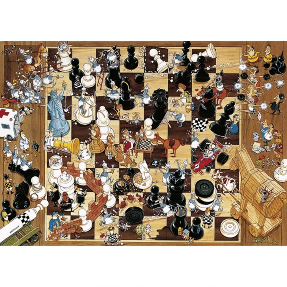Heye Triangular Degano Puzzles (Black/White, 1000-Piece) : Amazon